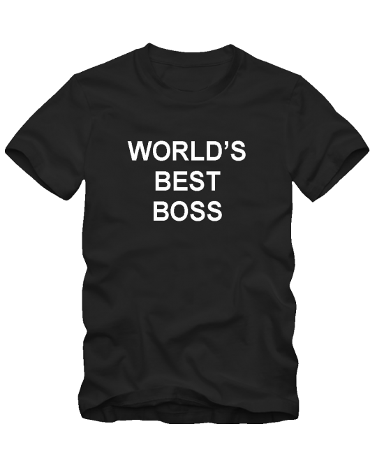 Marškinėliai World's best boss